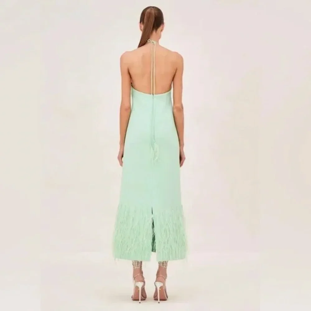 ALEXIS GREEN IZZIE DRESS - Picture 3 of 4